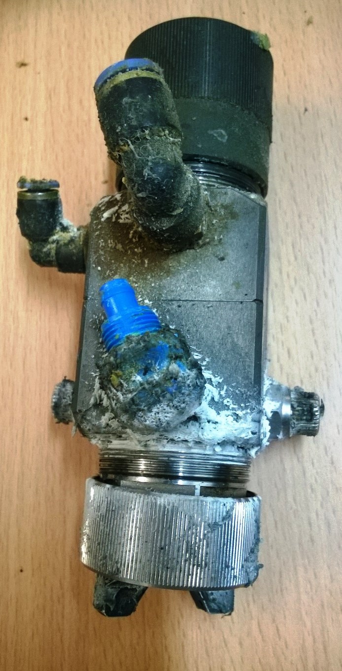 Pistolet encrassé