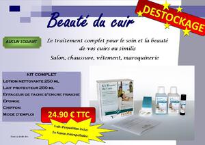 pub kit nettoyage cuir